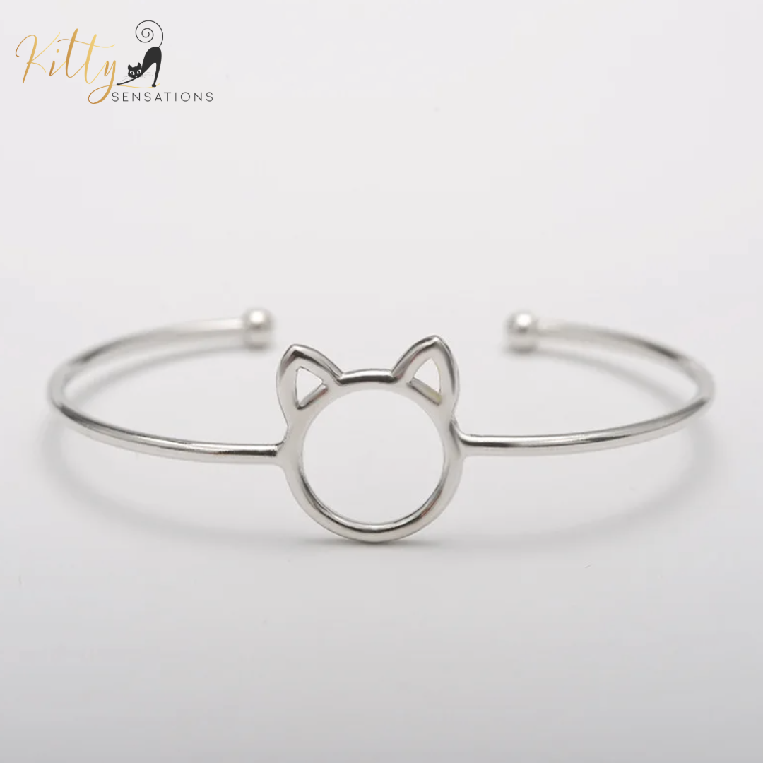 Purrfection Cat Cuff Bracelet ($19.95): https://www.kittysensations.com/products/purrfection-cat-cuff-bracelet?_pos=3&_psq=purrfec&_ss=e&_v=1.0&variant=31163404484674