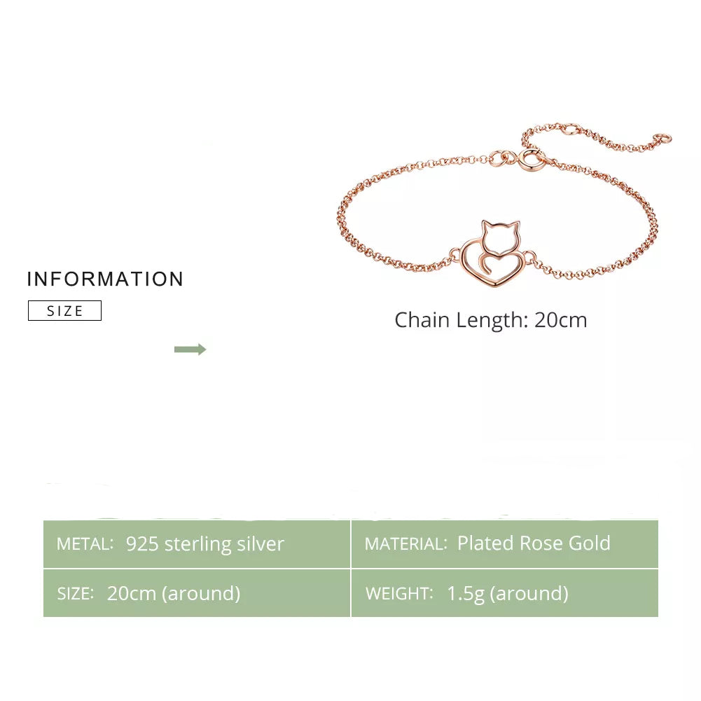 www.KittySensations.com Cat Heart Bracelet in Solid 925 Sterling Silver ($26.95): https://www.kittysensations.com/products/cat-heart-bracelet-in-solid-925-sterling-silver