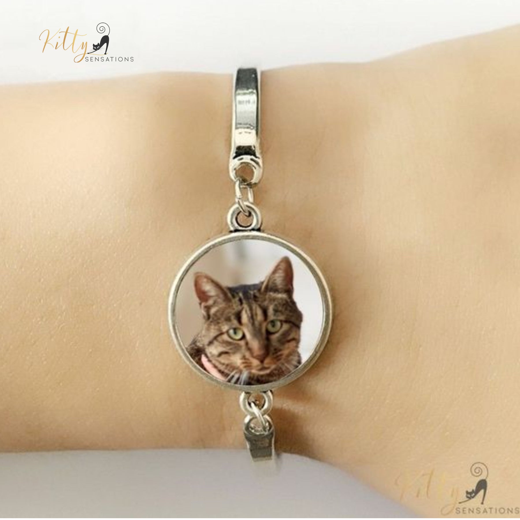 Custom Photo Cat Bracelet ($19.95): https://www.kittysensations.com/products/custom-photo-cat-bracelet