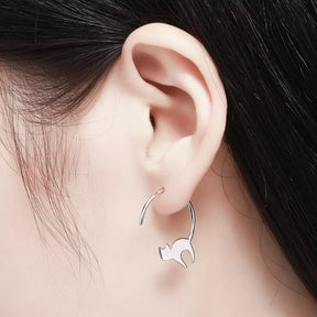 gorgeous cat earrings