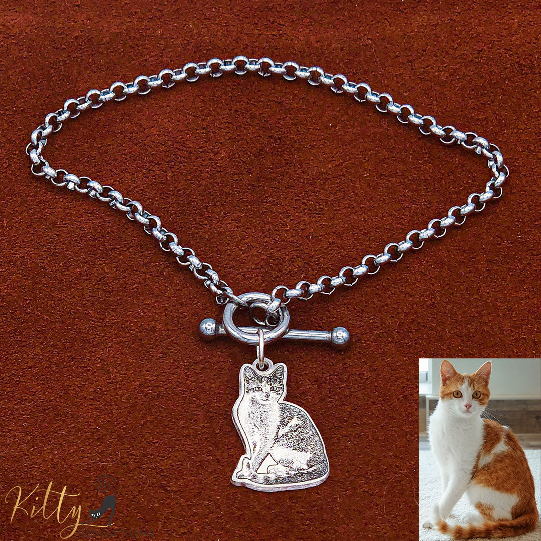 Cat Custom Photo Projection Charm Bracelet – & Co