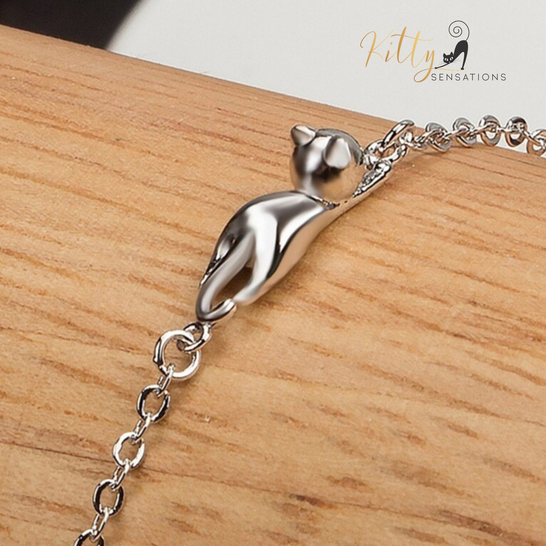 www.KittySensations.com: Hanging Cat Bracelet in Solid 925 Sterling Silver ($25.45): https://www.kittysensations.com/products/hanging-cat-bracelet-in-solid-925-sterling-silver