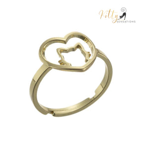 www.KittySensations.com: Kitty-in-Your-Heart Ring (Gold or Silver) - Adjustable Sizing ($14.46): https://www.kittysensations.com/products/kitty-in-your-heart-ring-gold-or-silver-adjustable