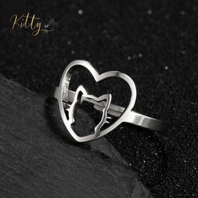 www.KittySensations.com: Kitty-in-Your-Heart Ring (Gold or Silver) - Adjustable Sizing ($14.46): https://www.kittysensations.com/products/kitty-in-your-heart-ring-gold-or-silver-adjustable