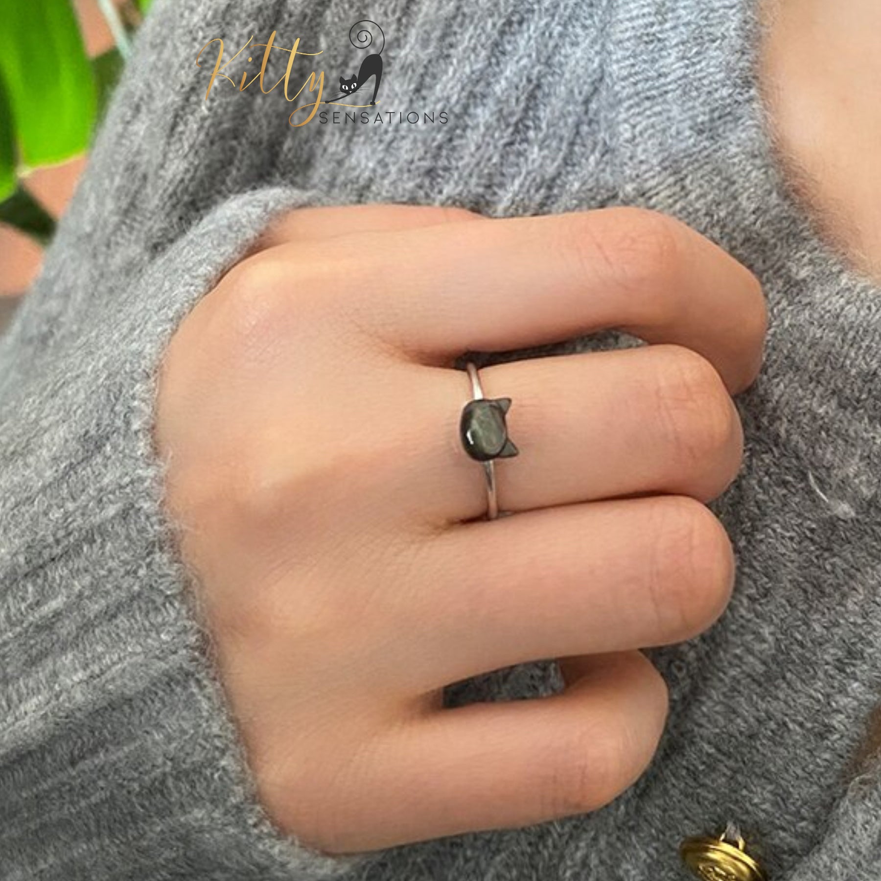 www.KittySensations.com: Mother-of-Pearl Cat Ring in Solid 925 Sterling Silver (Adjustable) ($35.73): https://www.kittysensations.com/products/mother-of-pearl-cat-ring-in-solid-925-sterling-silver-adjustable