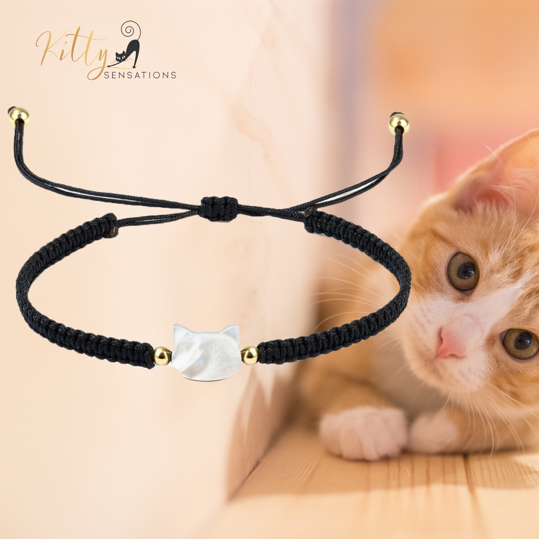 www.KittySensations.com: Natural Mother-of-Pearl and Braided Cord Cat Bracelet (Adjustable Size) ($20.40): https://www.kittysensations.com/products/mother-of-pearl-and-braided-cord-cat-bracelet-adjustable-size