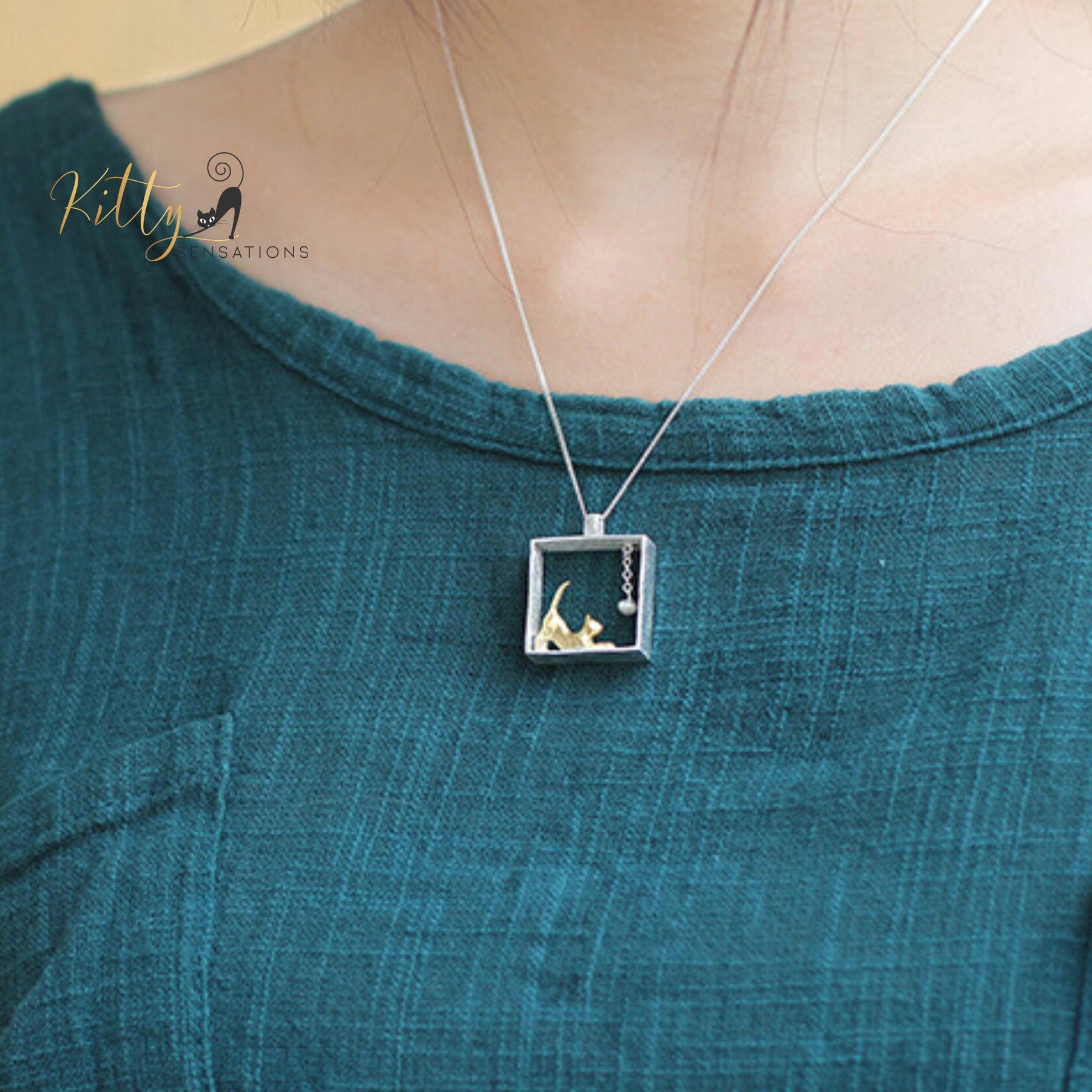 KittySensations @KittySensations · 5h http://KittySensations.com: 3D Playful-Kitty-in-Square-Frame Necklace in Solid 925 Sterling Silver ($42.55): https://kittysensations.com/products/playful-kitty-in-square-frame-necklace-in-solid-925-sterling-silver