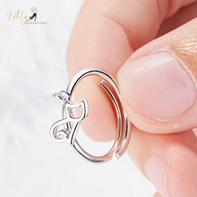 Sitting Cat Charm Ring - Solid 925 Sterling Silver - Adjustable Size ($21.90): https://www.kittysensations.com/products/sitting-cat-charm-ring-solid-925-sterling-silver-adjustable-size