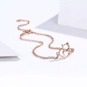 www.KittySensations.com Cat Heart Bracelet in Solid 925 Sterling Silver ($26.95): https://www.kittysensations.com/products/cat-heart-bracelet-in-solid-925-sterling-silver