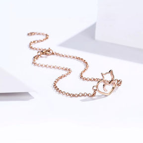 www.KittySensations.com Cat Heart Bracelet in Solid 925 Sterling Silver ($26.95): https://www.kittysensations.com/products/cat-heart-bracelet-in-solid-925-sterling-silver