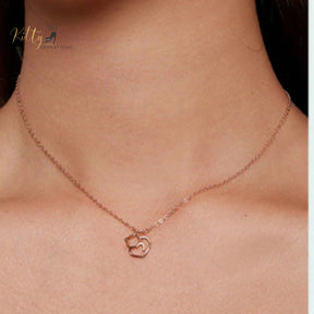 www.KittySensations.com: Cat Heart Necklace in Solid 925 Sterling Silver - Platinum or Gold Plated (Available in 3 Finishes) ($46.55): https://www.kittysensations.com/products/sterling-silver-cat-heart-necklace-platinum-plated