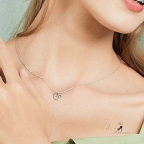 www.KittySensations.com: Cat Heart Necklace in Solid 925 Sterling Silver - Platinum or Gold Plated (Available in 3 Finishes) ($46.55): https://www.kittysensations.com/products/sterling-silver-cat-heart-necklace-platinum-plated