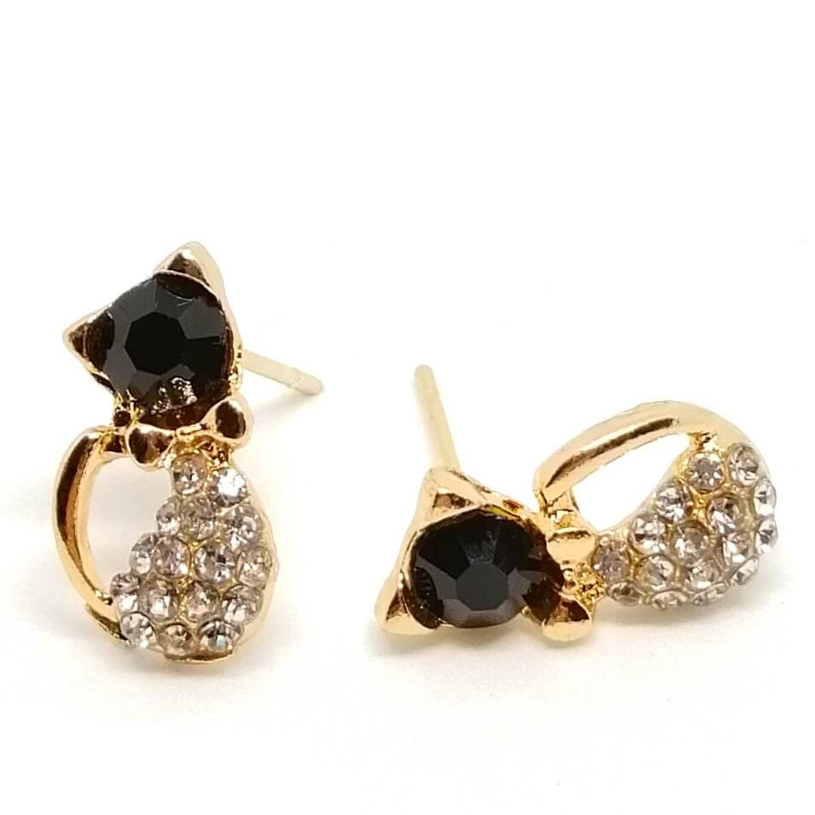 Cat Earrings - Dazzling Earrings Made By Hand