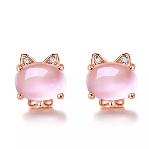 Opal Cat Set (14K Rose Gold Plated)