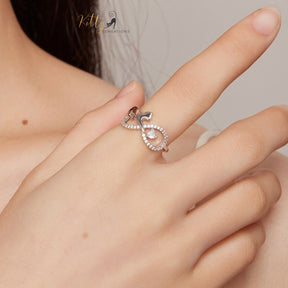 www.KittySensations.com:  Infinite Love CZ Cat Ring in Solid 925 Sterling Silver - Platinum Plated ($51.20): https://www.kittysensations.com/products/infinite-love-cz-cat-ring-in-solid-925-sterling-silver