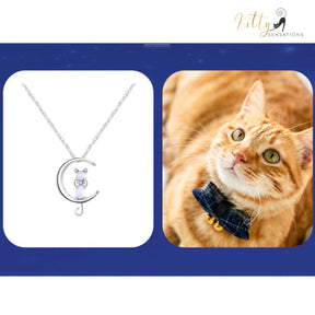 http://KittySensations.com Moon Kitty Necklace in Natural Moonstone and Solid 925 Sterling Silver ($22.58): https://kittysensations.com/products/moon-kitty-necklace-in-moonstone-and-solid-925-sterling-silver