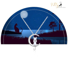 http://KittySensations.com Moon Kitty Necklace in Natural Moonstone and Solid 925 Sterling Silver ($22.58): https://kittysensations.com/products/moon-kitty-necklace-in-moonstone-and-solid-925-sterling-silver