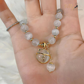 www.KittySensations.com Natural Opal with Golden Beads and Kitty Face Charm Bracelet ($24.40): https://www.kittysensations.com/products/natural-opal-cat-bracelet
