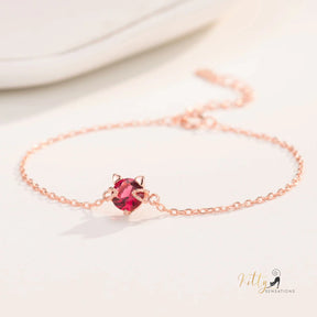 Ruby Red Cat Bracelet in Solid 925 Sterling Silver - Adjustable Length ($58.55): https://www.kittysensations.com/products/ruby-red-cat-bracelet-in-solid-925-sterling-silver-adjustable-length