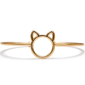 Purrfection Cat Cuff Bracelet