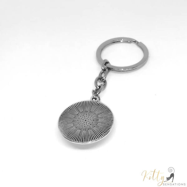 Custom Photo Cat Keychain - Purrfect For Cat Ladies